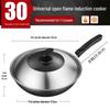 SUPOR Non-Coated Cast Iron Wok
