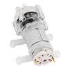 DC6-12V Mini Diaphragm Type Air Pumps Water Pump Micro Vacuum Motor 1.5-2L/Min 6W/H Ultra Silent for Fish Tanks Aquarium