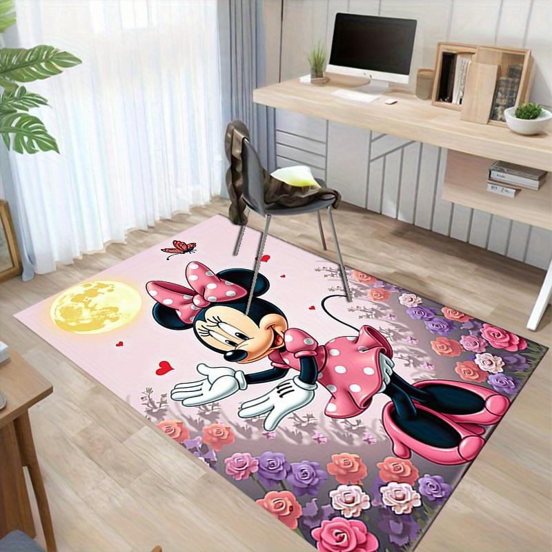 1pc. Cute Minnie Mouse Pink Polka Dot Rug for Home Decor, Office Carpet, Outdoor Mat, Gift Ideaz041166