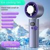 Portable Handheld Bladeless Fan with Digital Display Rechargeable Personal Fan