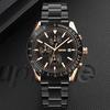 Moment Beauty Fashion Business Multifunctional Mechanical Wind Watch Male Student Waterproof Steel Belt Quartz Watch