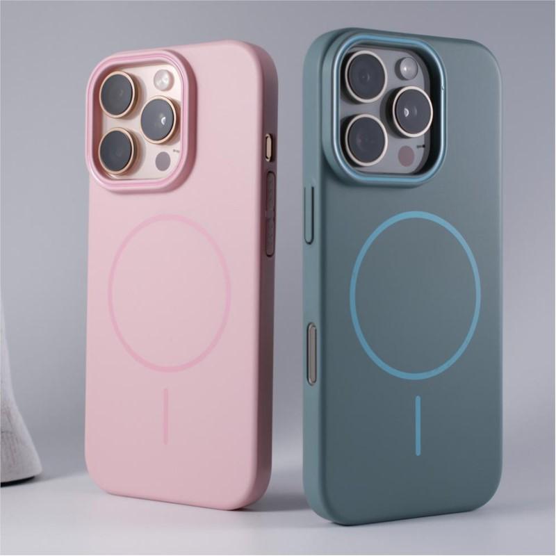 Luxury Original Hard PC Magsafe Case for iPhone 16 15 14 Plus 13 12 11 Pro X XR XS Max Shockproof Matte Thin Magnetic Cover
