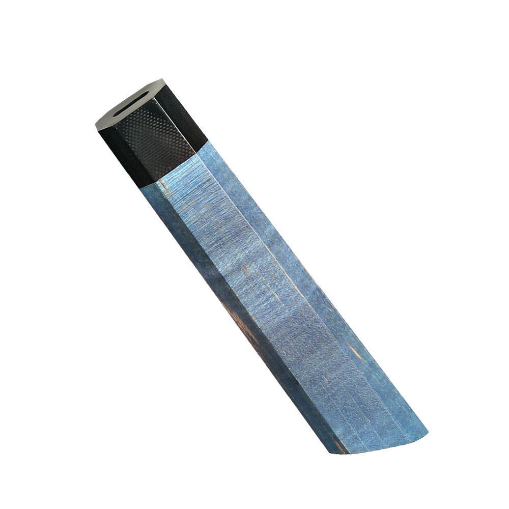 Manche de couteau octogonal en bois solidifié, Manche de couteau de cuisine, Style japonais DIY, 1 pièce