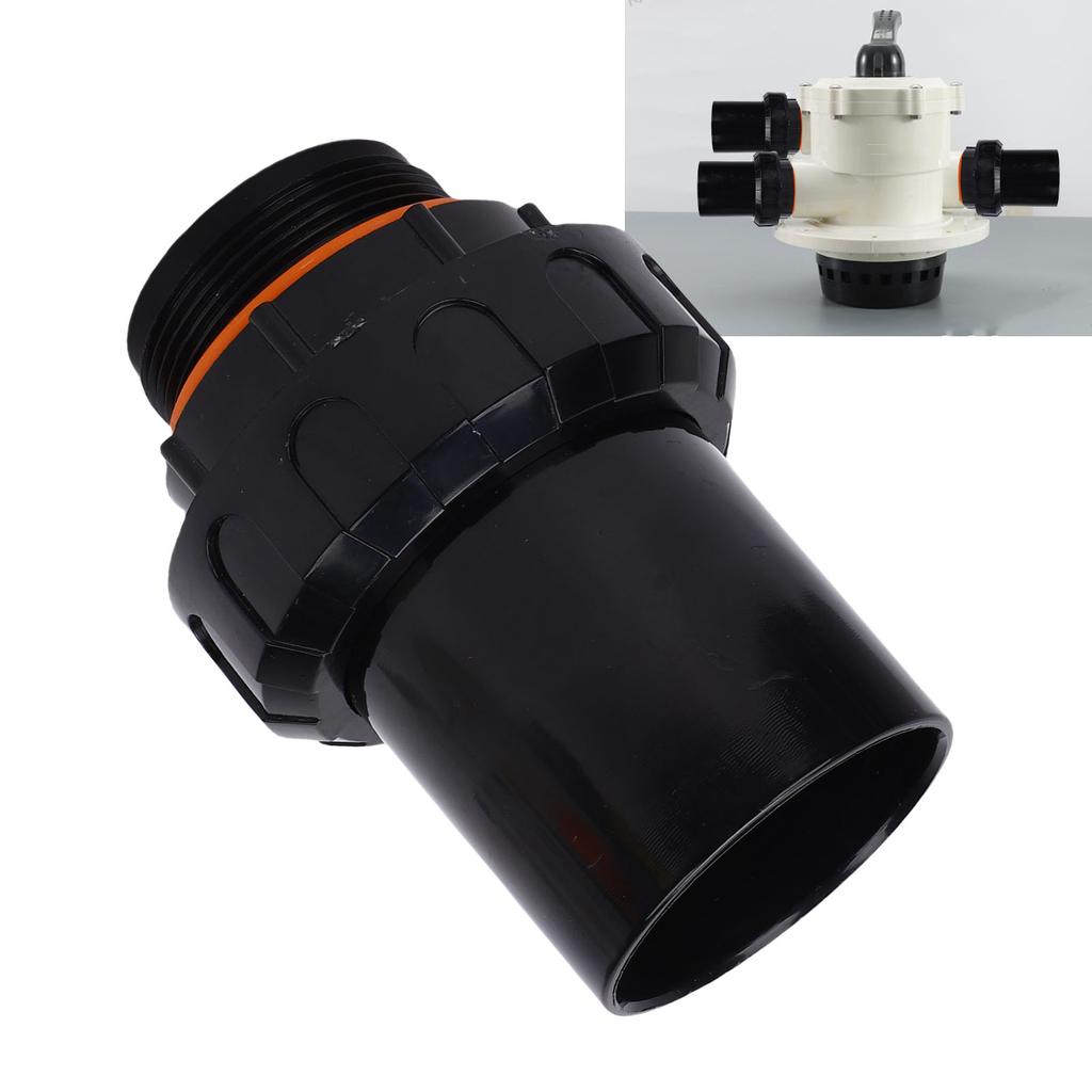 Sand Straight Water Pipe with Threaded Joint Pool Pump Fittings PVC Union Adapter Connector