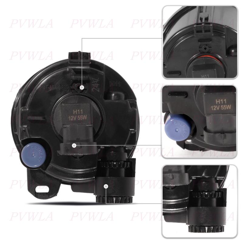 For BMW 5 Series F10 F11 M Sport 2011 2012 2013 Front Bumper Fog Light Lamp Halogen Bulbs Car Accessories63177839865 63177839866