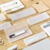 High Quality Gift Plastic Pencil Case Frosted Translucent Stationery Storage Box S/M/L Multifunctional Stationery Case Students