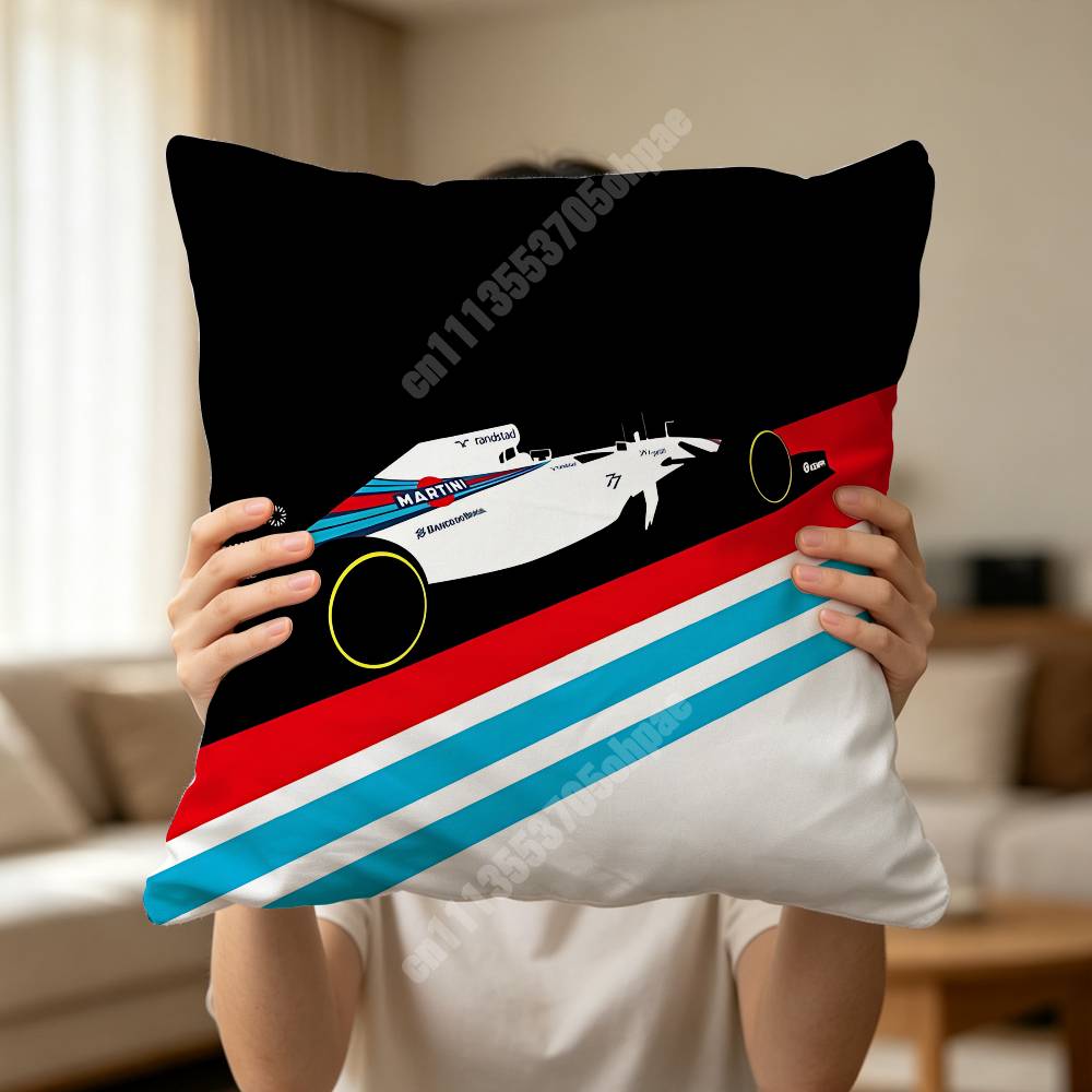 MMartiniS Racing-Lackierung Streifen Kissenbezug Kissenhülle Sofa Couch Moderne Wohnungseinrichtung Familienmöbel