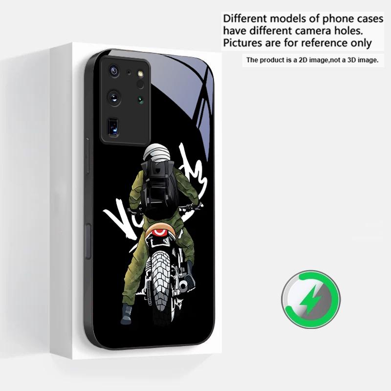 

Street motorcycle map Suitable For Samsung Galaxy S25 Ultra S20 FE S21 S22+ S23 Plus S24 S26 Edge magnetism Glass Phone Casee Galaxy S23 Ultra