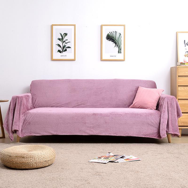 

Sofa Towel Non-Slip Double Sofa Cushion Sofa Slipcover Thick Pineapple Lattice Sofa Cover Cloth 70*90cm