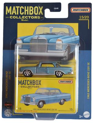 Matchbox 1962 220 SE Collector Mercedes-Benz [Blue] 15/20