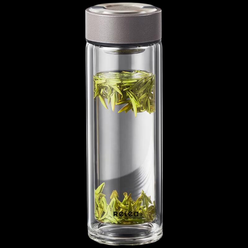 RELEA Firefly Series Portable Borosilicate Glass Tea Cup
