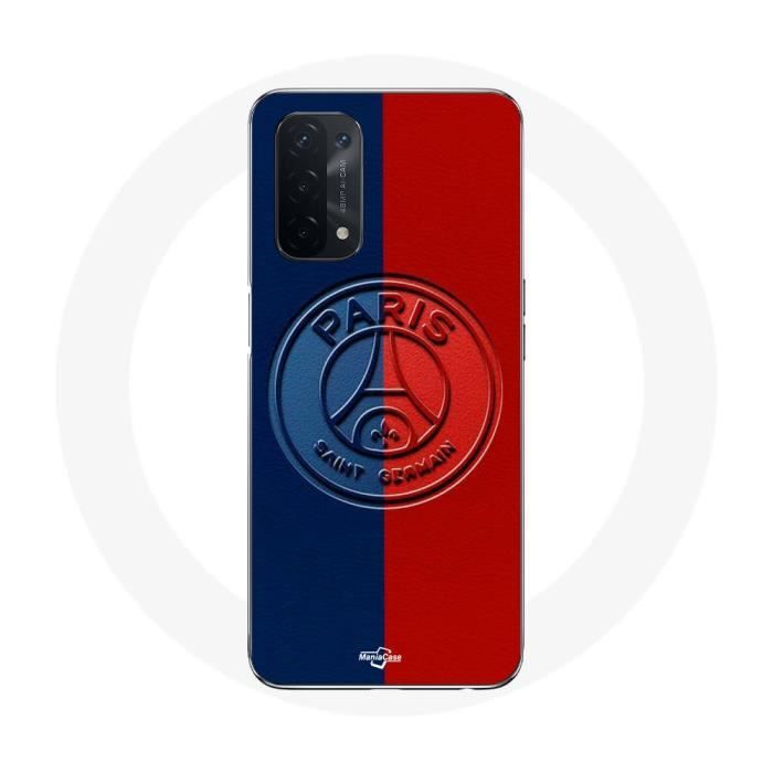 Coque - Maniacase - Oppo A54 5G - Noir - PSG Paris Saint Germain - Souple