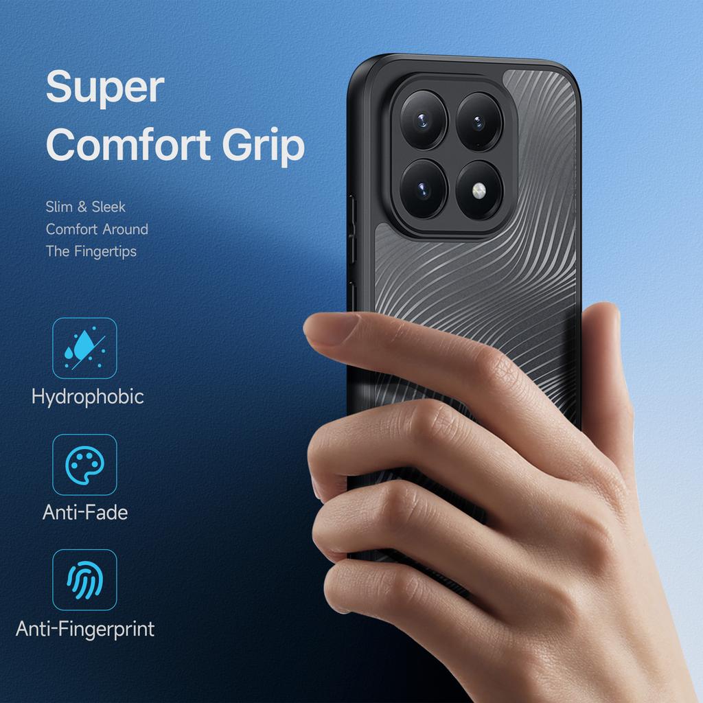 For Xiaomi 15T Case DUX DUCIS Aimo Series TPU+PC Matte Drop-proof Phone Cover (REACH Certification)