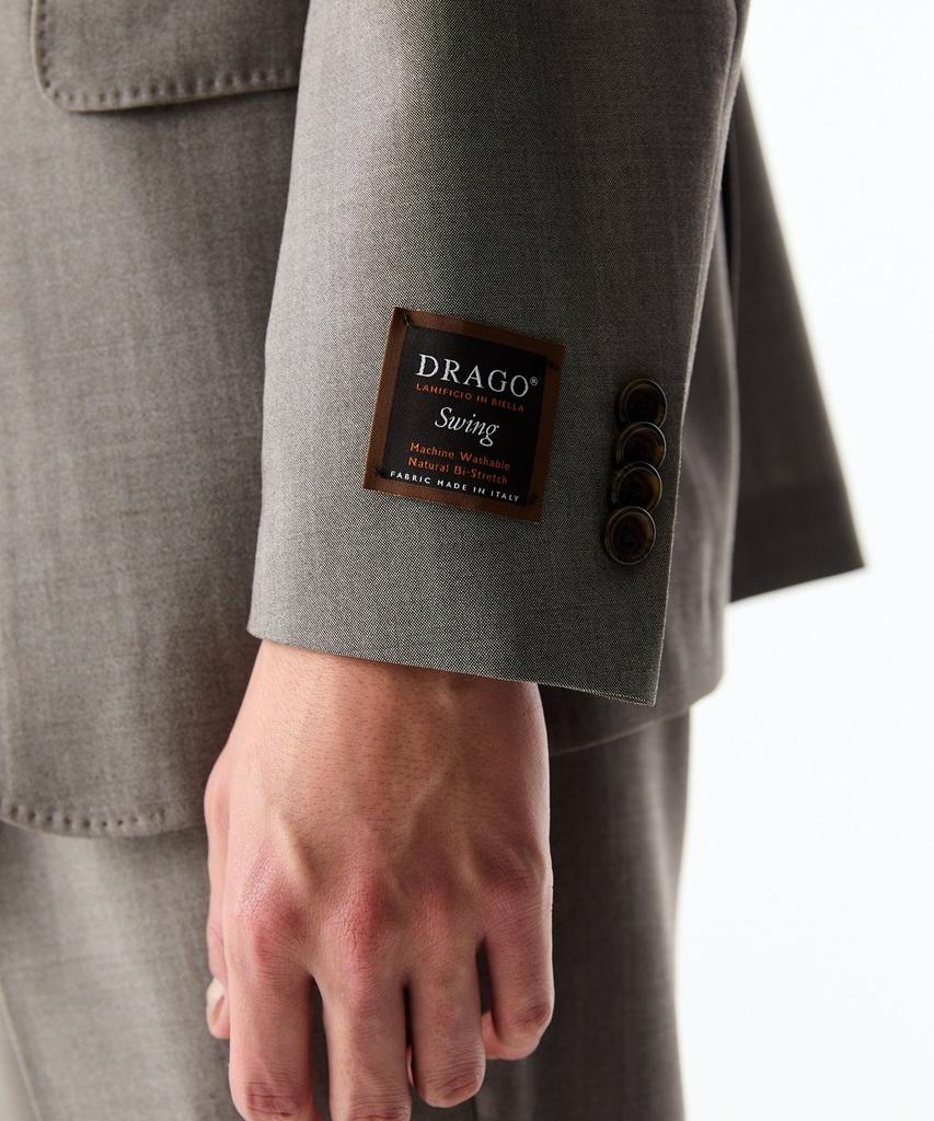Man On The Boon Tropical Wool Single Suit Jacket_Beige 4714151009