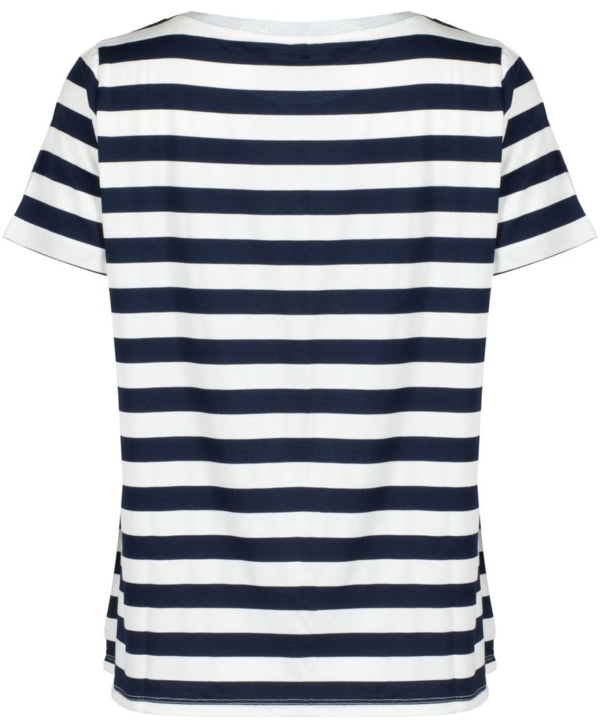 J.Style - Women' T-Shirt - Rt78040 Dark Blue One Size
