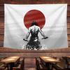 Japanese Tavern Sea Wave Tapestry Ghost Samurai Decorative Tapestry Room Decoration Home Decor Dorm Wall Hanging Backdrop Cloth