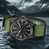 New Army Military Watches For Men Casual Business Nylon Strap Luminous Watch Men Waterproof Date Men's Quartz Wristwatch