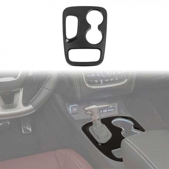 Carbon Fiber Console Gear Shift Panel Trim Cover for Dodge Durango 2018-