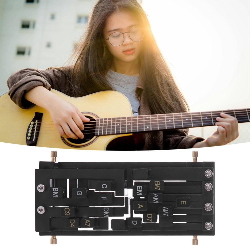 One-key Guitar Chord Trainer Chord Learning System Guitar Finger Practice Tool Guitar Trainer