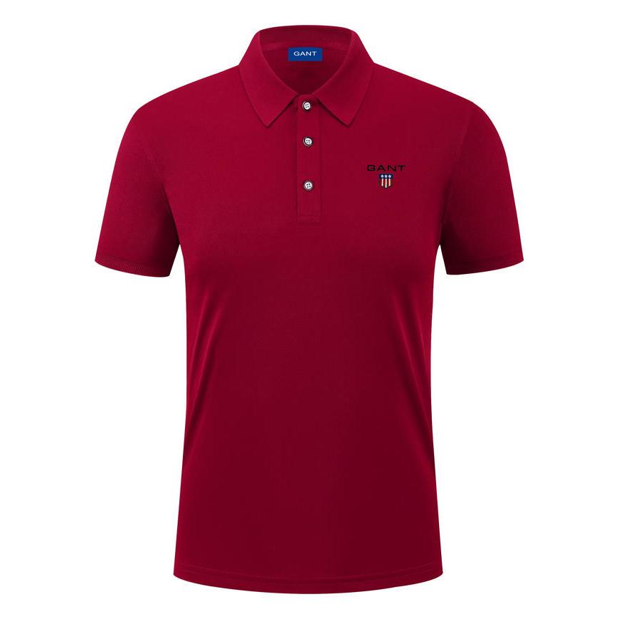 Reebok GANT Summer Women's New Embroidered Casual Sports Collar Polo Shirt, Sweat Wicking and Moisture Absorbing Pure