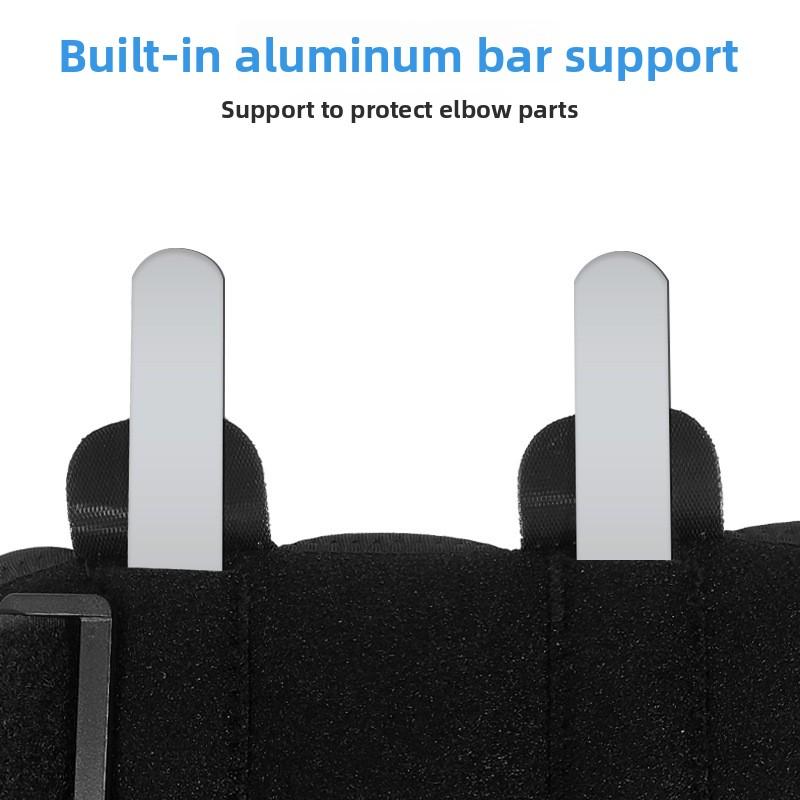 Elbow Brace Night Support With 2 Removable Metal Splints For Cubital Tunnel Syndrome Tendonitis Relief
