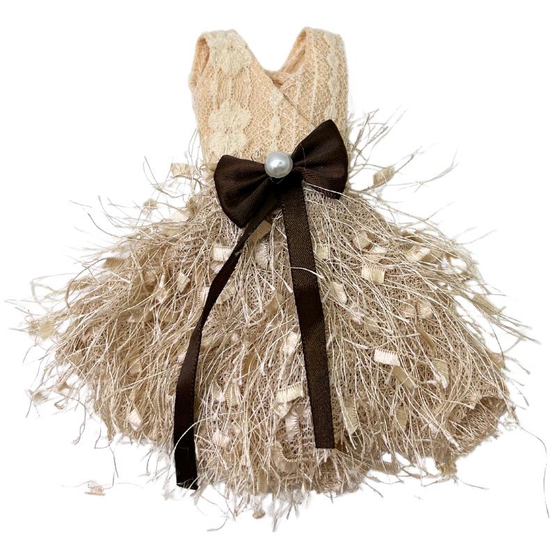 Multicolored Mini Mesh Skirt for 29cm Dolls - Babi Wedding Dress, Short Dress-Up Skirt for Toy Girls