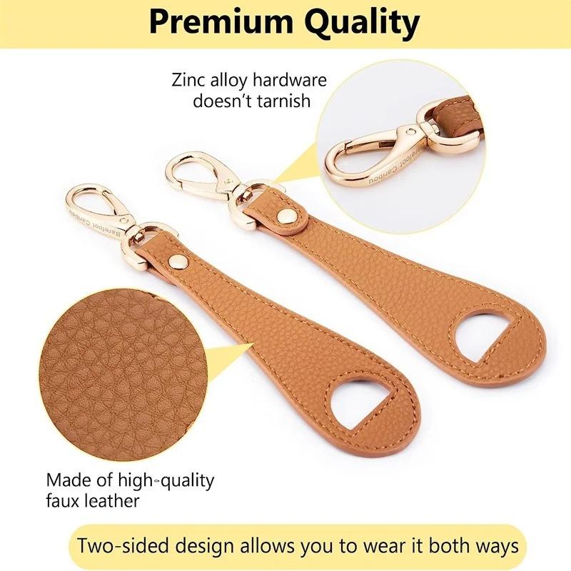 Cestovní klip na klobouk kožený jednoduchý golfový klip na baseballový klobouk letní popruh na klobouk ručník úložný prostor na rukavice peněženku přezka handsfree západka klip