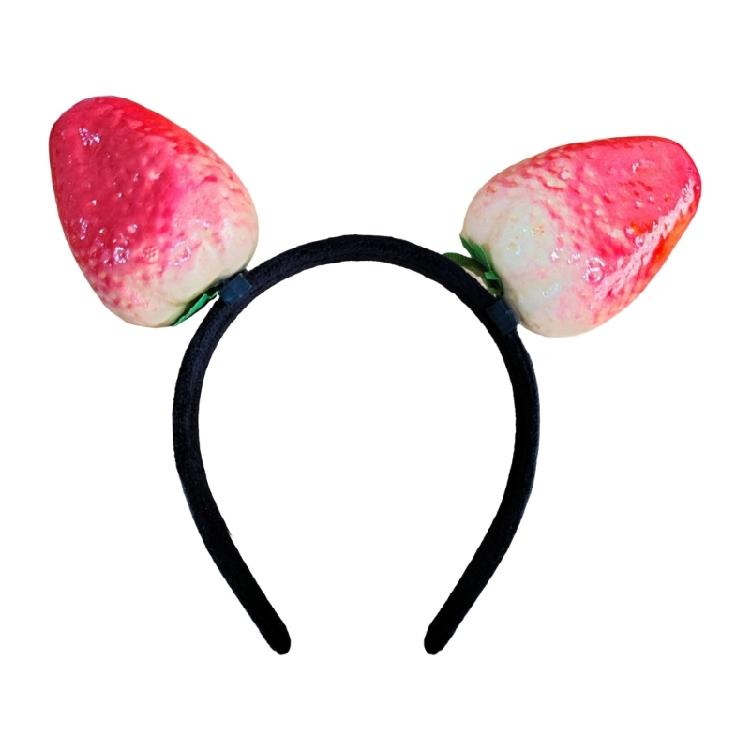 Realistisch Fruit/Groente Thema Hoofdband Creatieve Hars Haarhoepel Voor Feest En Dagelijkse Outfit Verjaardag Viering Accessoires