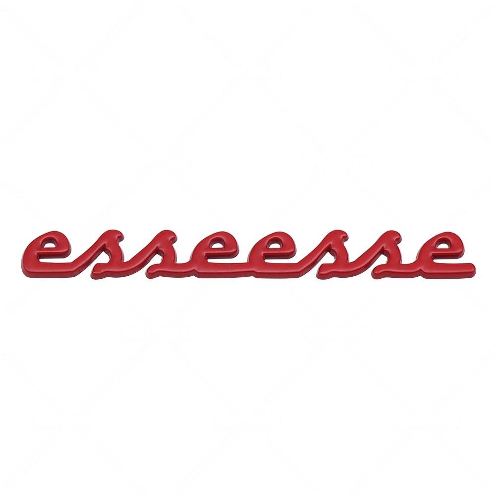 3D Metal 595 695 Tunismo Esseesse Competizione Badge Logo Car Rear Trunk Emblem Decal Stickers for Abarth