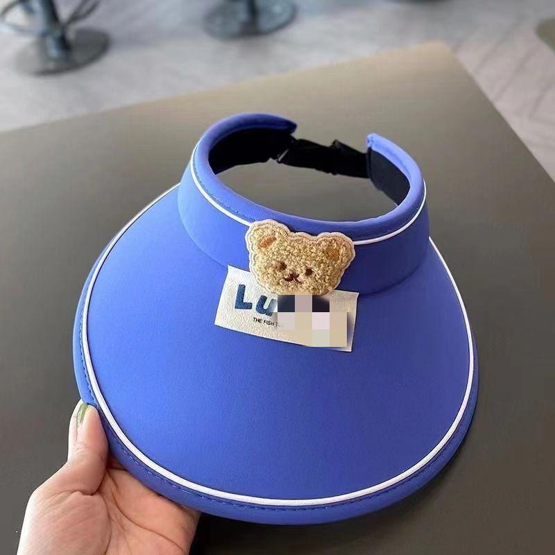 Girls' Summer Sun Protection Visor Hat: Cool and Stylish Children's Sun Hat