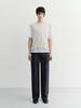 Deonseuteupomaen Sheer Layering Knit Vest_Unisex_Udsw6B131_Light Gray