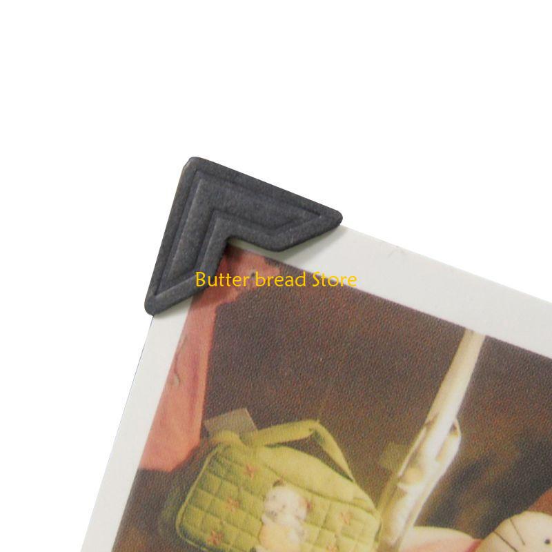 W89C 240 Stück Fotoecken Papier Klebe Foto Befestigungs Aufkleber für DIY Alben