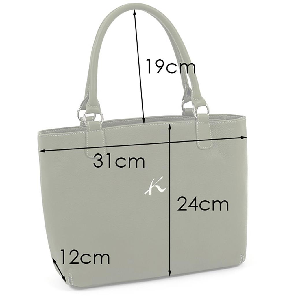 Kitamura Y-1329 Semi-Shoulder Bag, Sand Beige with White Stitching, A4 Size, Shrink-Wrapped Material, Scratch-Resistant, 52901
