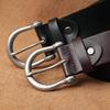Cowhide Belt Men'S Genuine Leather Pin Buckle Belt Men'S Casual Versatile Jeans Belt Simple Middle-Aged And Young Retro Belt