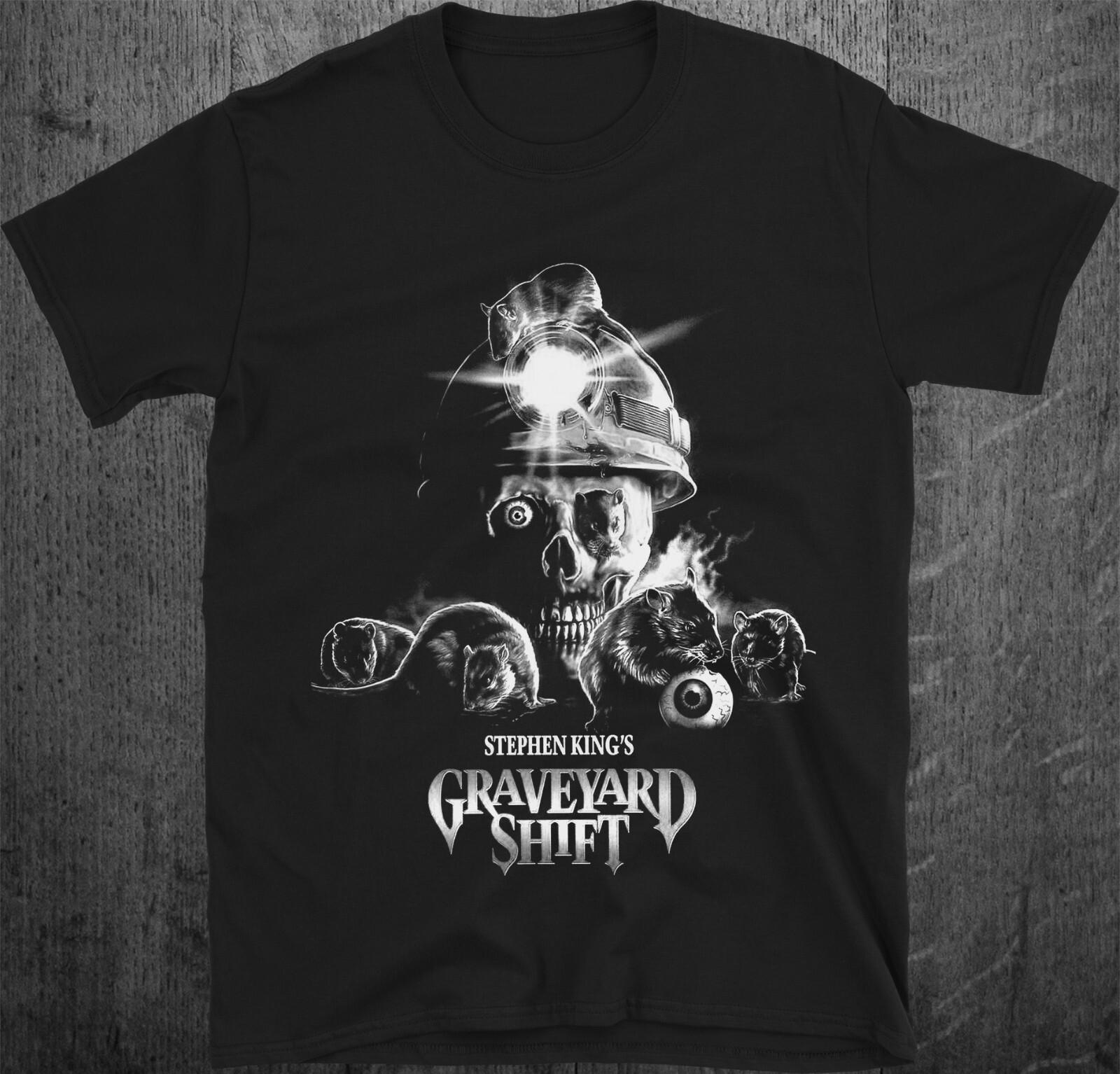 Graveyard Shift T-Shirt Vintage Horror Movie 90s Stephen King XXXL