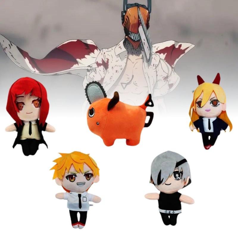 Adorable Chainsaw Man Plush Toy Denji Power Quanxi Makima Pochita Soft Cuddly Kids Gift