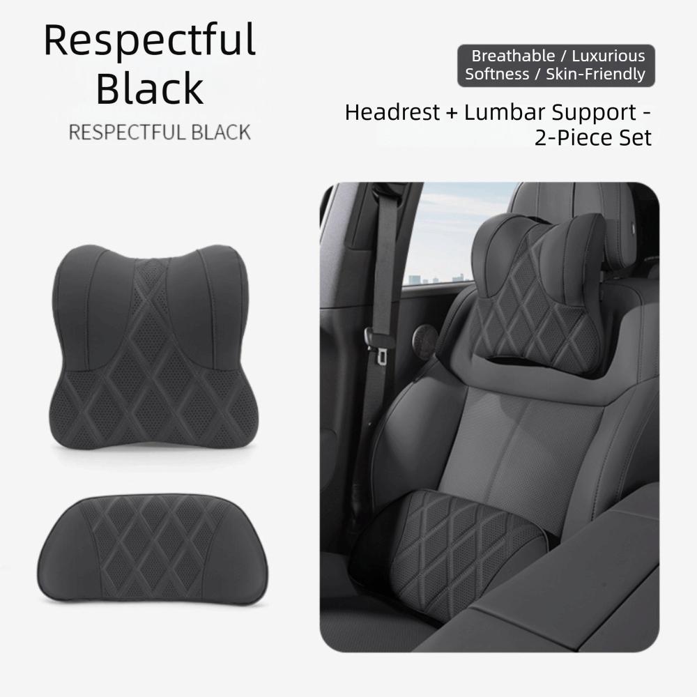 Padded Filling Neck Pillow Soft Touch Head Rest Pillow Car Headrest Pillow Self Driving Tours