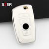 Pink Tpu Car Key Case Cover Shell For Bmw 1 3 5 7 Series X1 X3 X4 X5 F10 F15 F16 F20 F30 F18 F25 M3 M4 E34 Fob Accessories