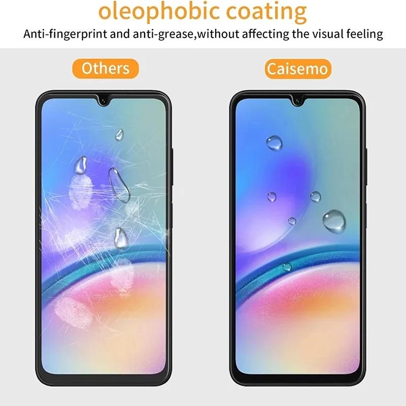 3Pcs Full Tempered Glass For Samsung Galaxy A51 A52 A53 A54 A55 A14 A15 A12 A34 A35 S20 S21 S23 FE Screen Protector Glass Film