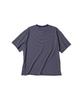 COMONINOZ Stripe Henly Neck T-Shirt [Navy]