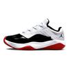 Air Jordan 11 CMFT Low GS Bianco Rosso Università Scarpe da Ginnastica per Bambini Nero CZ0907-102