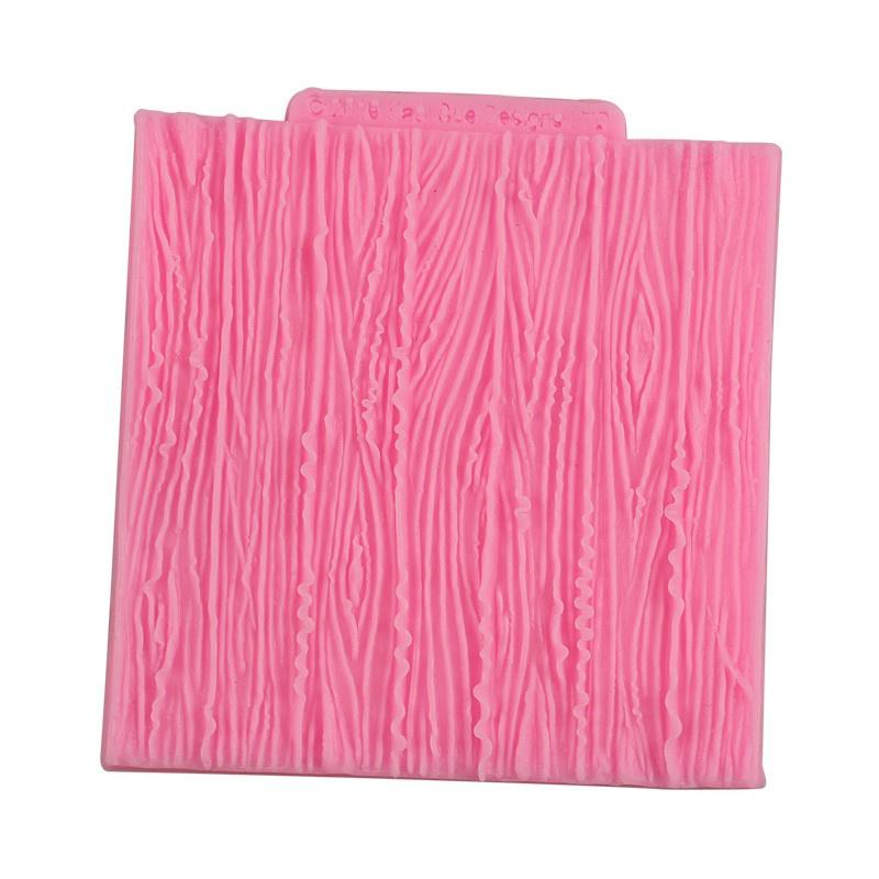 Stromová kůra Textura Dřevo Vzor Mat Fondant Silikonová forma Dort Dekor Forma na cukr