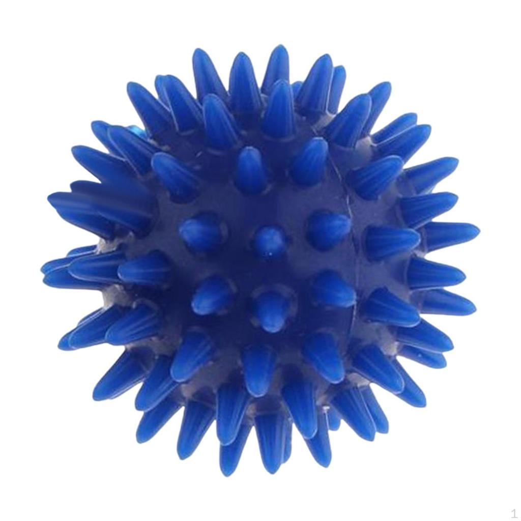 Compact Massage Ball for Foot Relief, 6cm Diameter Spiked Roller Muscles