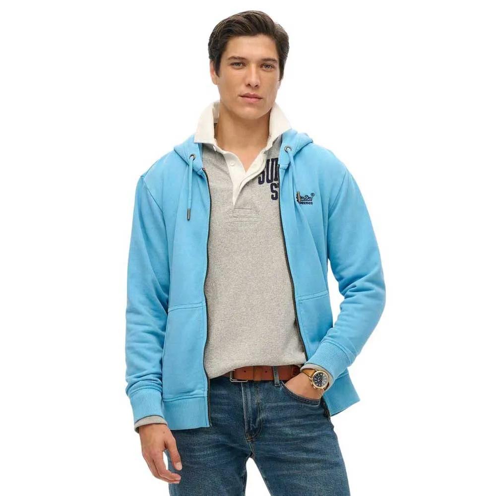 

Superdry Толстовка на молнии Essential Logo Washed M
