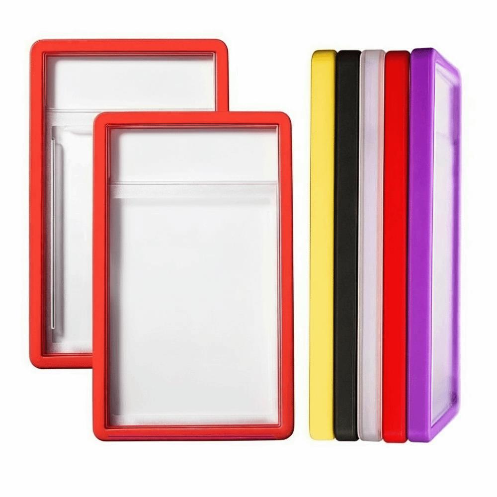 PSA Rating Card Soft Case Silicone Shock Absorption 35PT Protective Case Tight Fit Lightweight Card Holder Drop-resistant