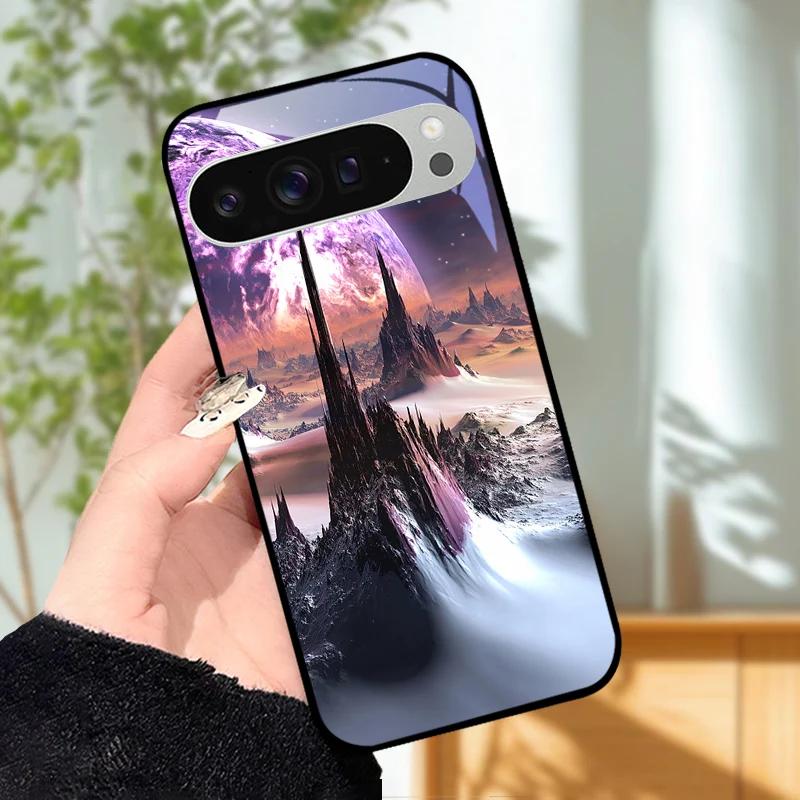 Für Google Pixel 8 8a Glas Handyhülle Pixel8 Pro Gehärtetes Glas Handyhülle Für Google Pixel 7a 7 Pro Pixel7 Stoßfeste Hüllen