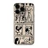 Dog Illustration iPhone 17 Mobile phone case for Apple 16 Pro space case 14 Personality 13 Cute 12 sets 15