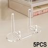 5Pc Acrylic Clear Stand Acrylic Easel Display Stand Multi-Functional Display Stand For Plate Cards