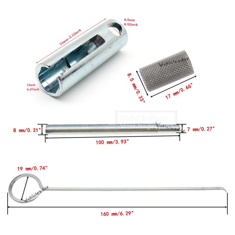 12V/24V Car Heater Burner Motor Gaskets Strainers Glow Plug+ Wrench For 2kw 5kw Autonomous Truck Cab Heater Air Parking Heater