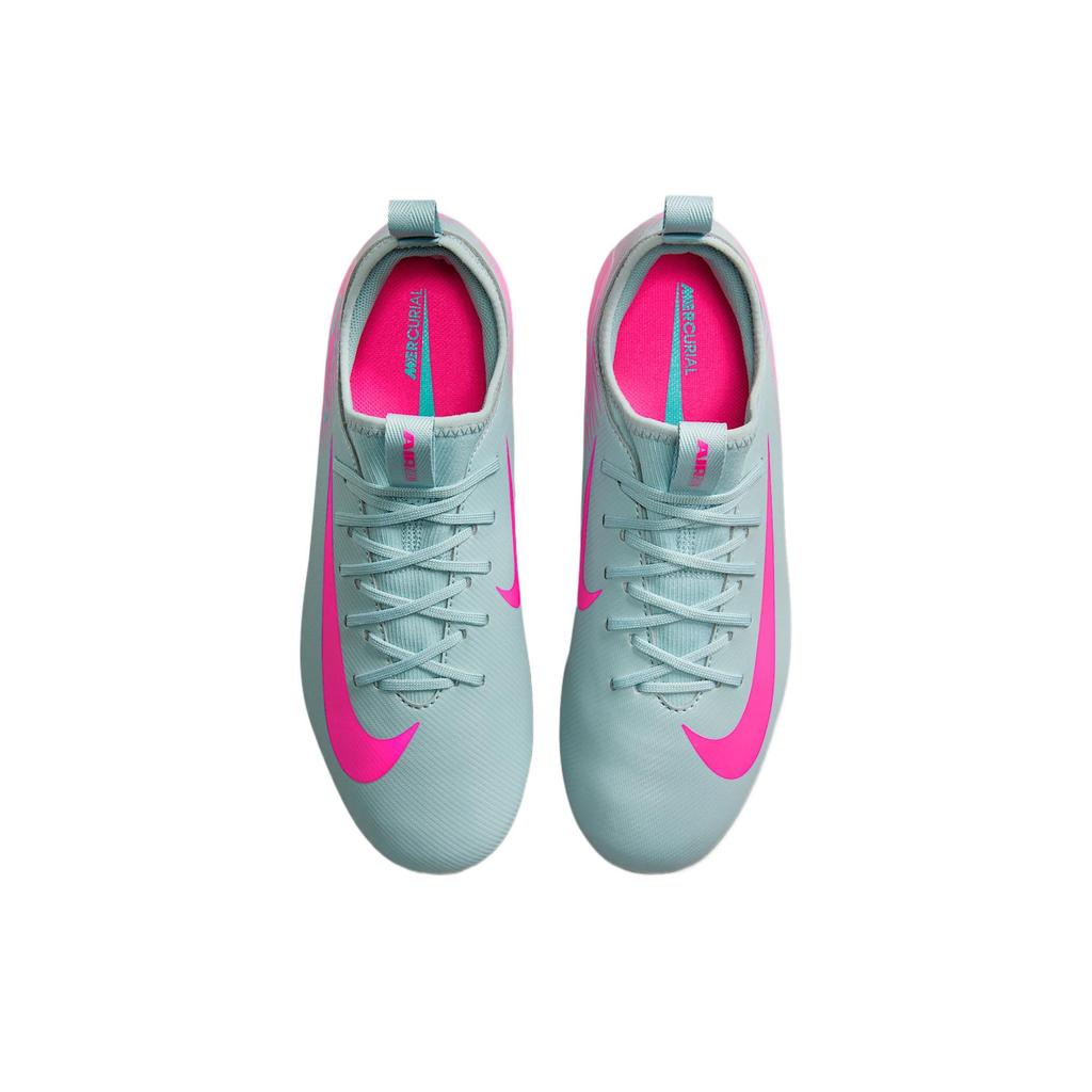 Nike Mercurial Vapor 16 Academy Junior Comfortable Fashionable Simple Versatile Low Top Kids Soccer Shoes Unisex Soccer Shoes Light-Pink FQ8407-301